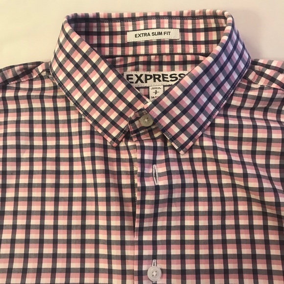 Express Extra Slim Fit Men’s Dress Shirt S - Picture 2 of 11